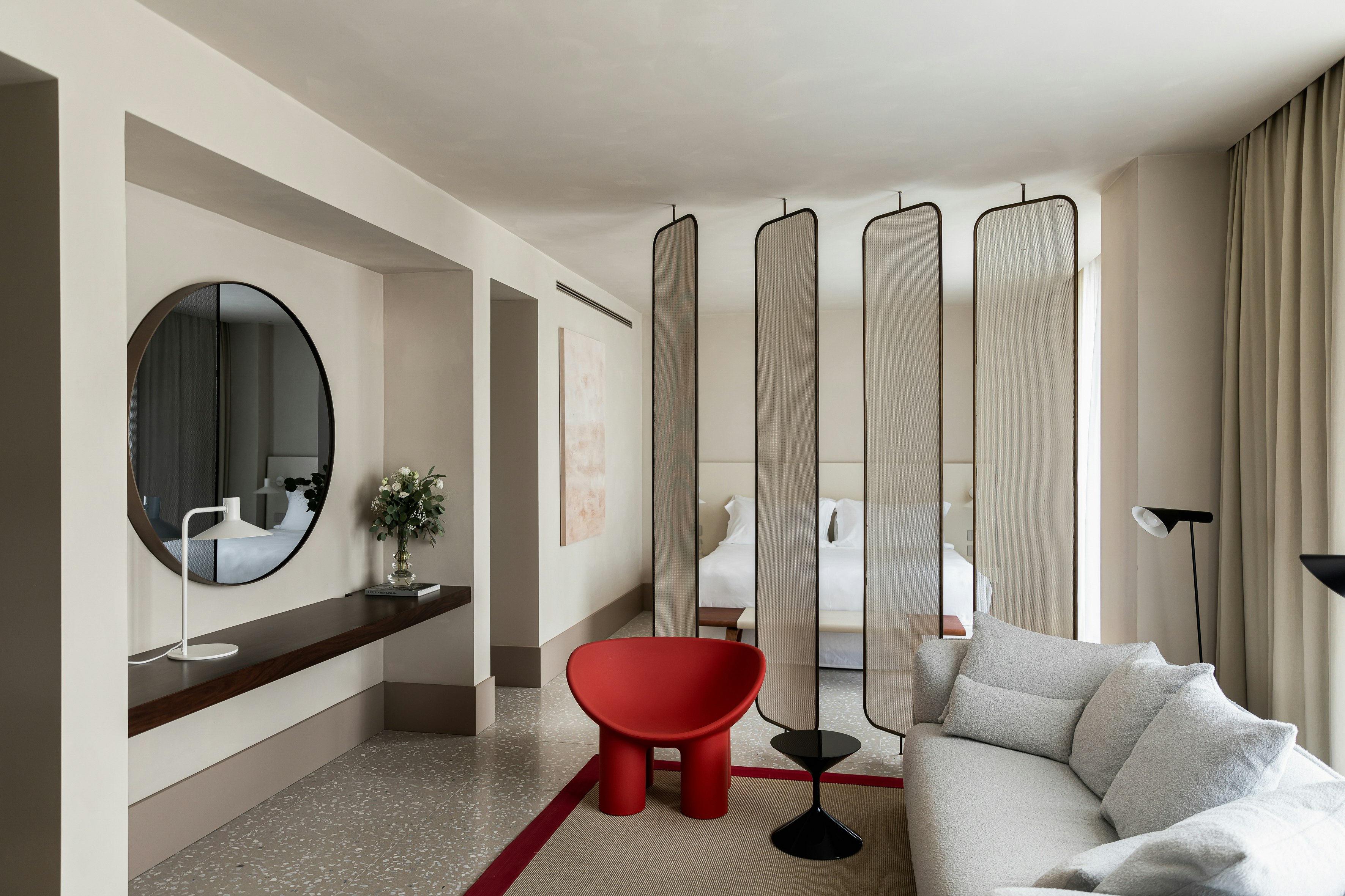 Filippo Sea View Terrace Suite - Living Area