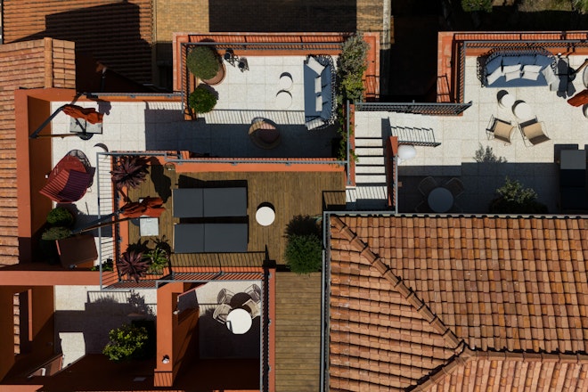 Erasmo Panoramic Sea View Terrace Suite - Aerial View