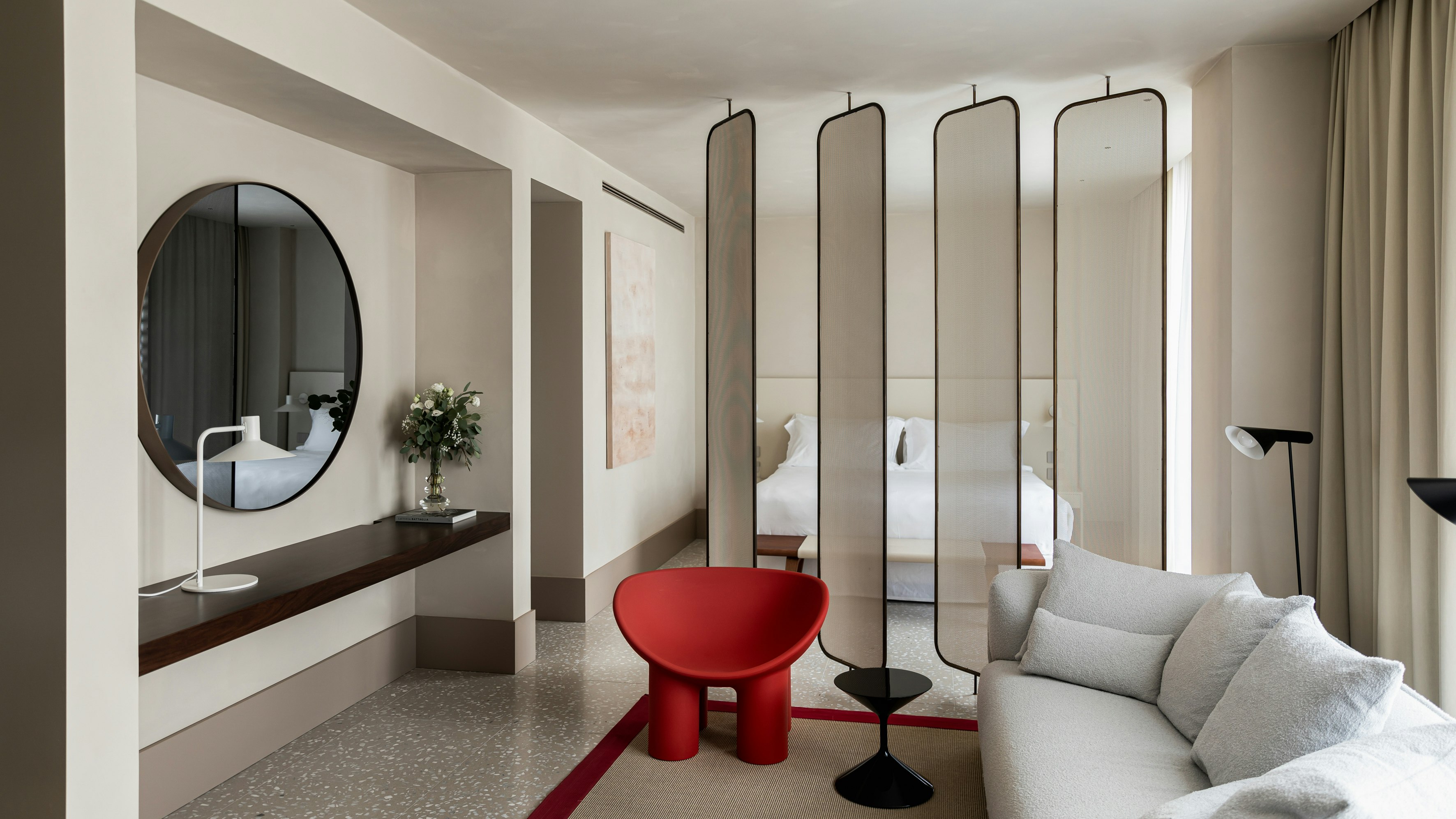 Mulinaccio 2 Bedroom Sea View Terrace Suite - Living Area