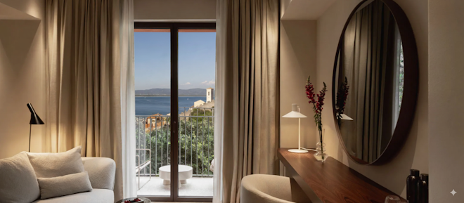 Ercoletto Sea View Balcony Junior Suite - Living Area