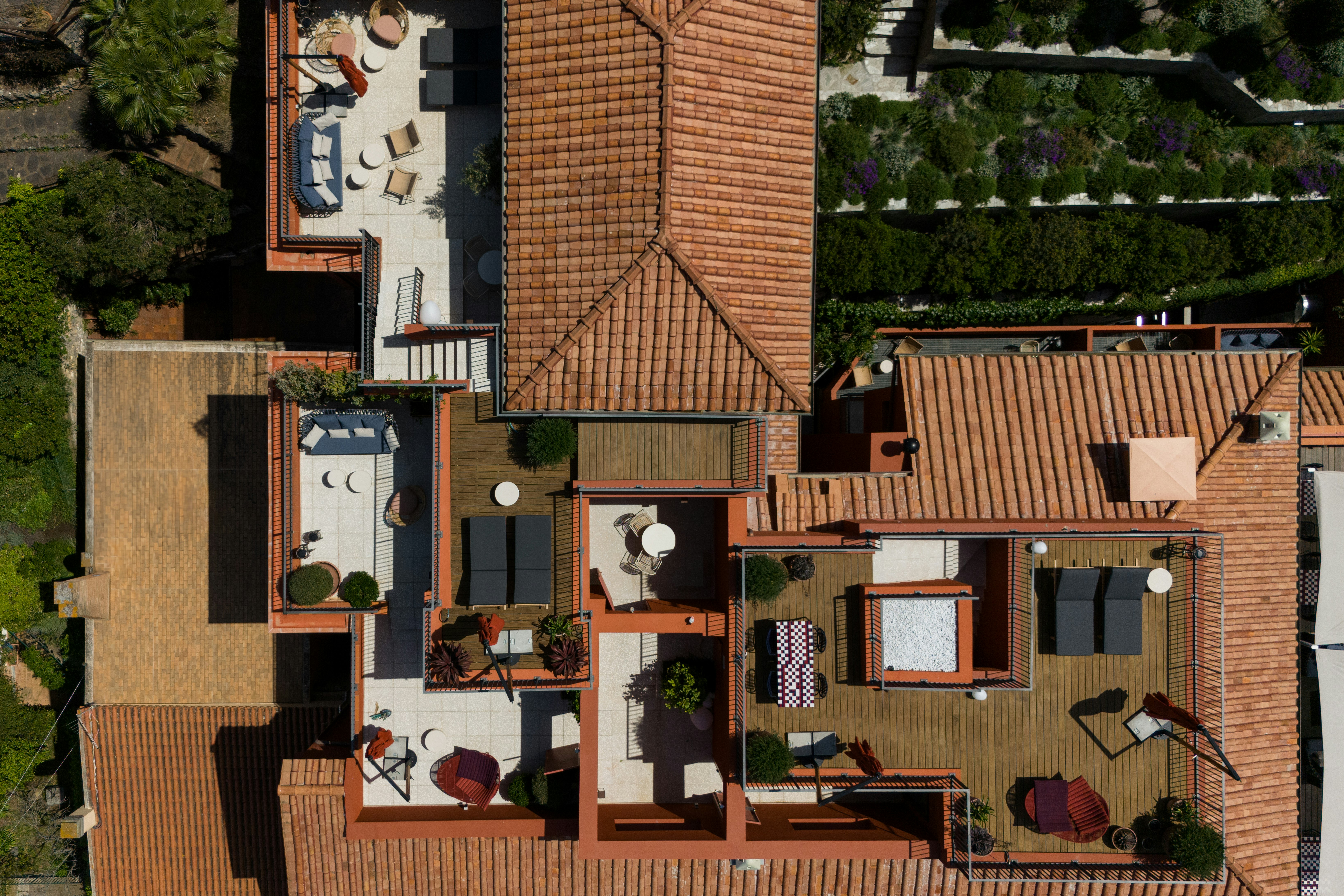 Caravaggio Penthouse Suite - Aerial View
