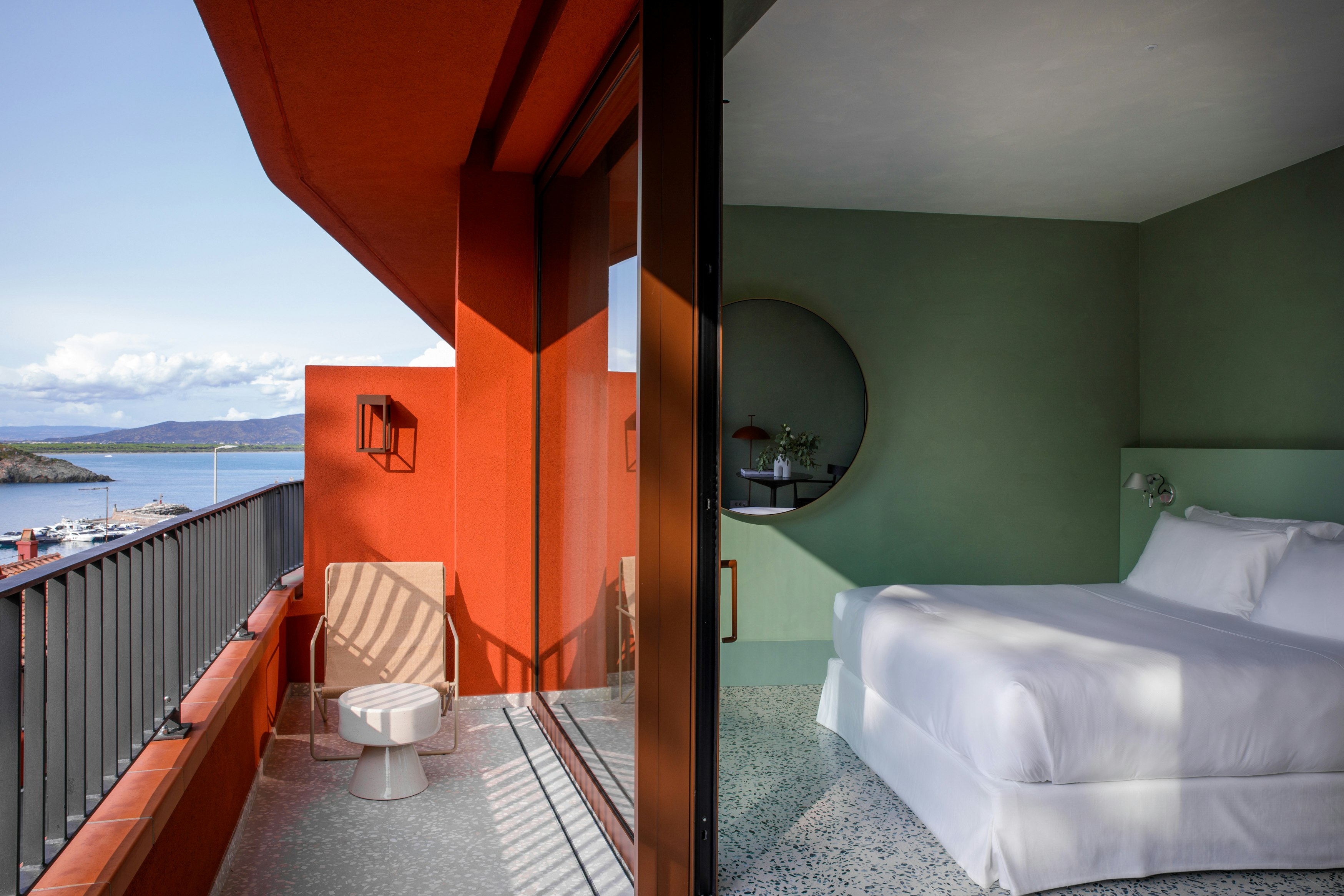 Maremma Sea View Balcony Room - Bedroom