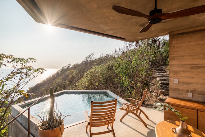 Villa Pentagonos - Terrace & Plunge Pool