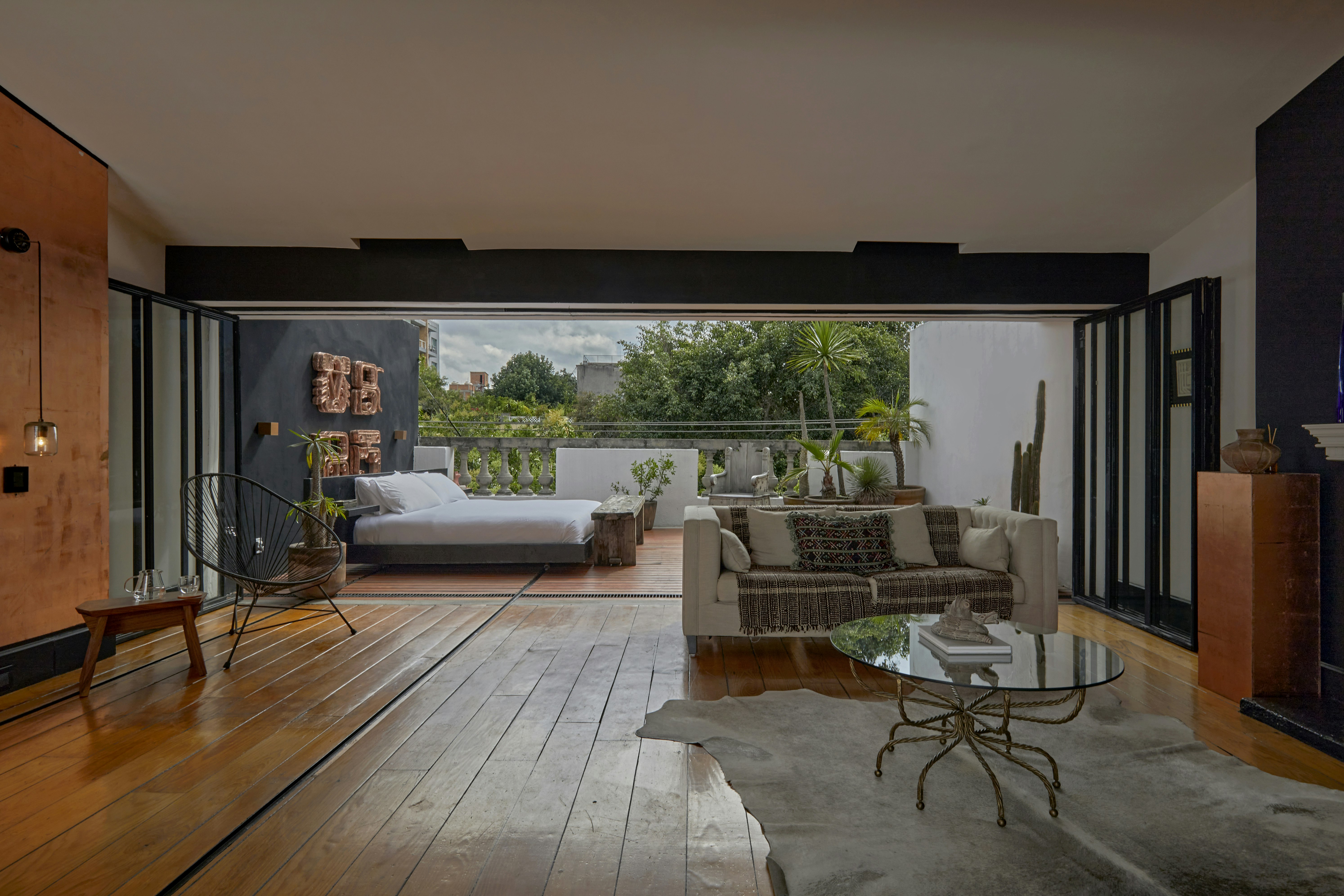 La Terraza Suite Outside King Bed View