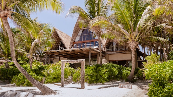 La Valise Tulum Entrance