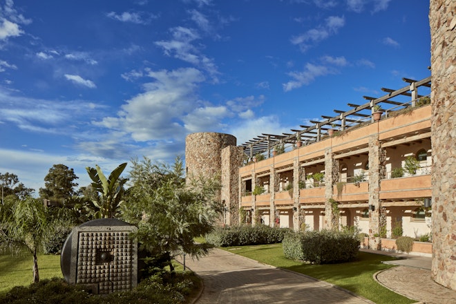 Entrance Of The Hotel