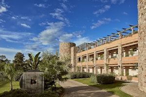 Entrance Of The Hotel