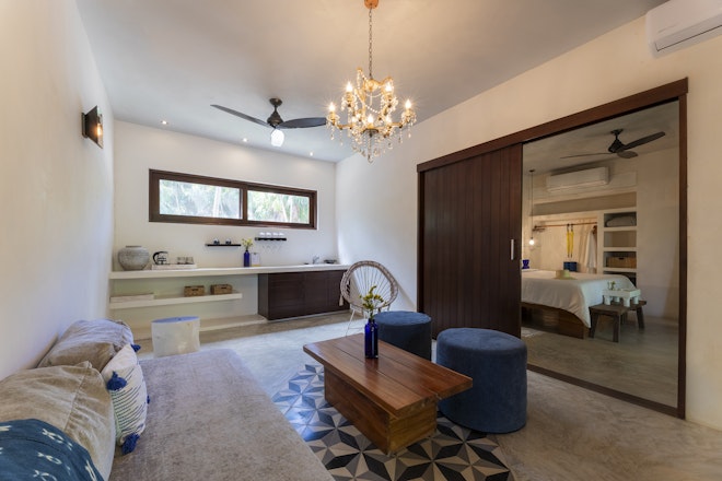 Jungle Suite with Terrace at Lula by La Zebra - Living Area