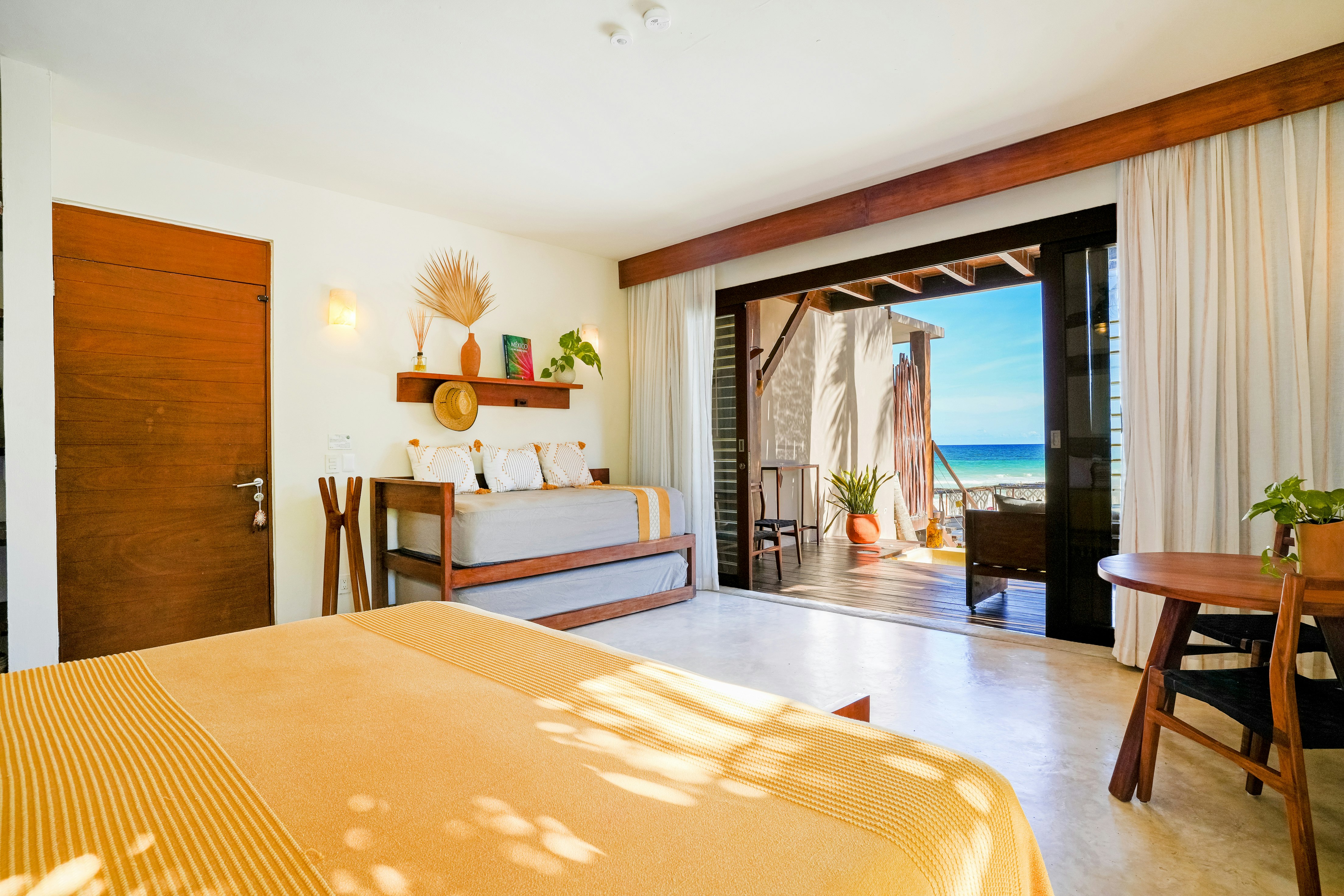 Beachfront Ground Level Suite with Plunge Pool - Bedroom