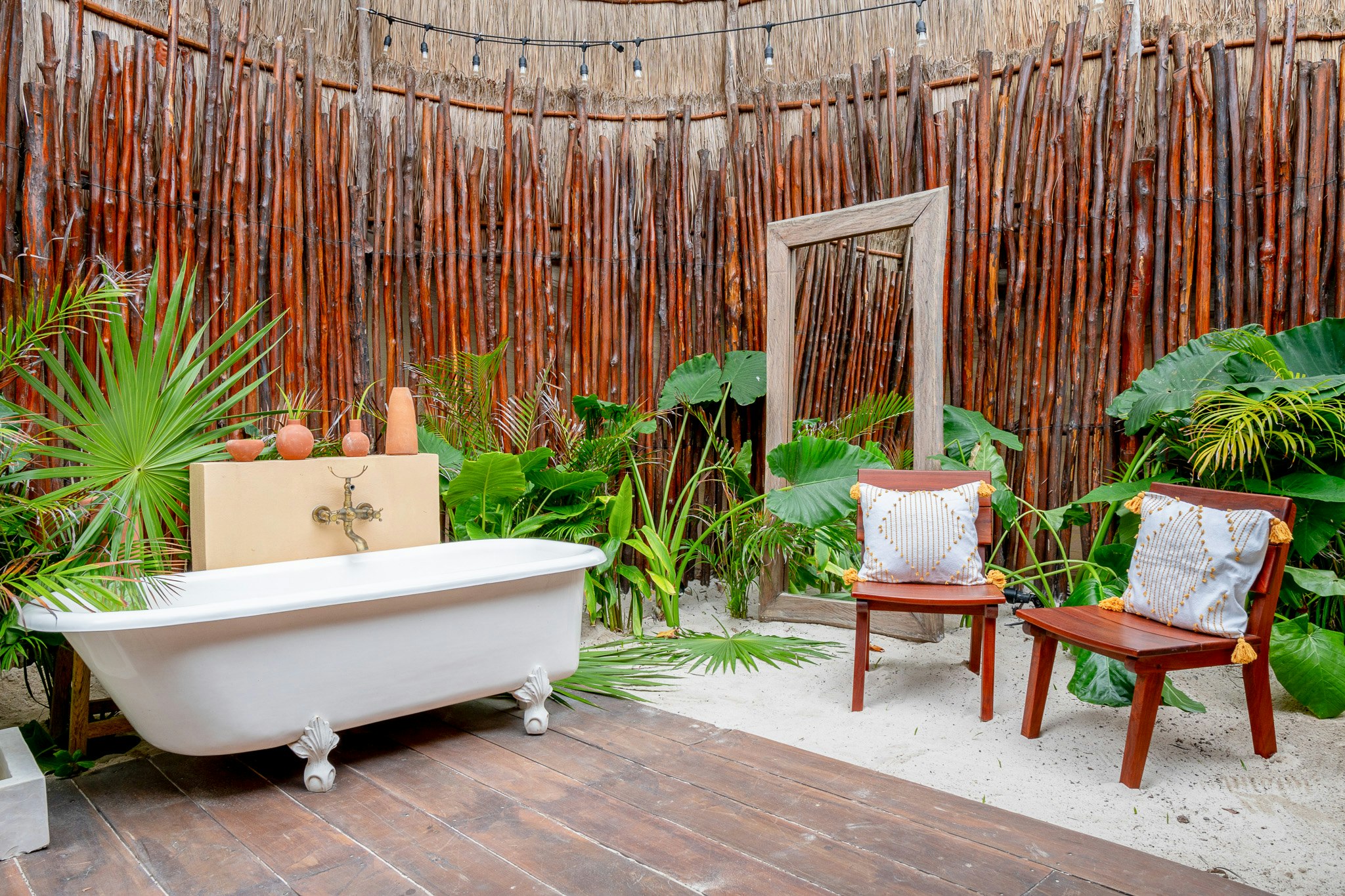 Sea View Casita - Outdoor Bathtub
