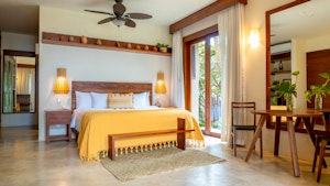 Garden View Ground Floor Suite with Plunge Pool - Bedroom