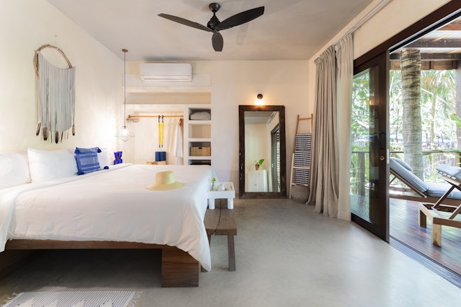 Jungle Suite with Terrace at Lula by La Zebra - Bedroom