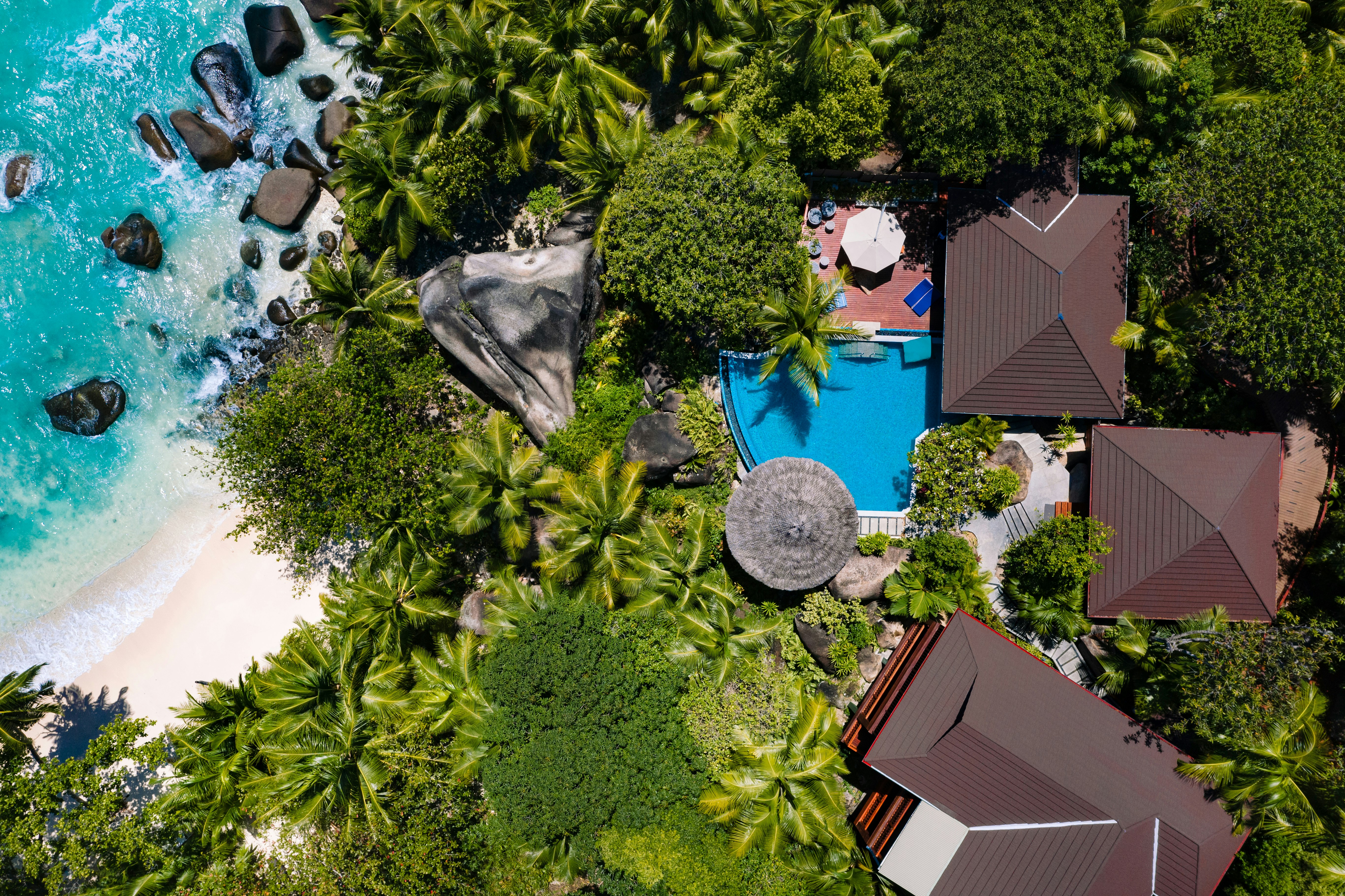 Two Bedroom Labriz Retreat - Aerial