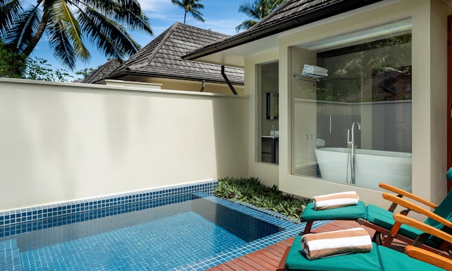 Beach Villa with Garden Plunge Pool - Plunge Pool