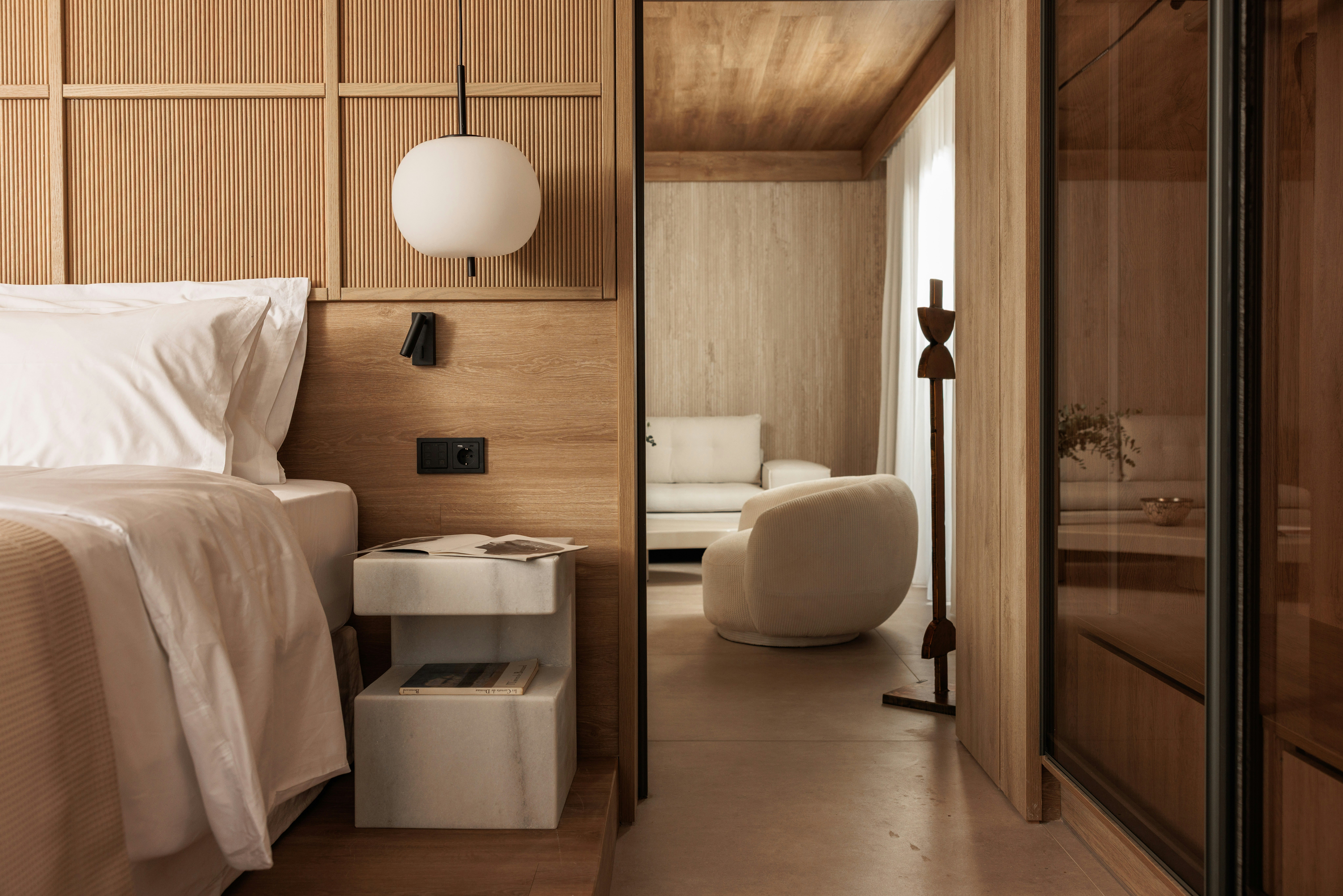 Cedar Forest Suite | Private Pool | Naxos Town View