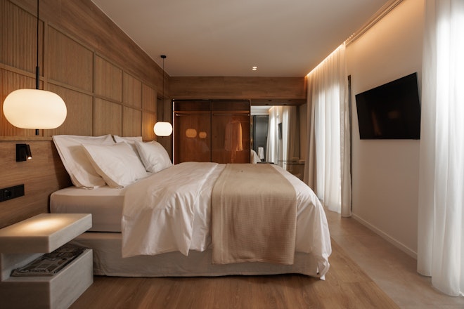 Cedar Forest Suite | Private Pool | Naxos Town View