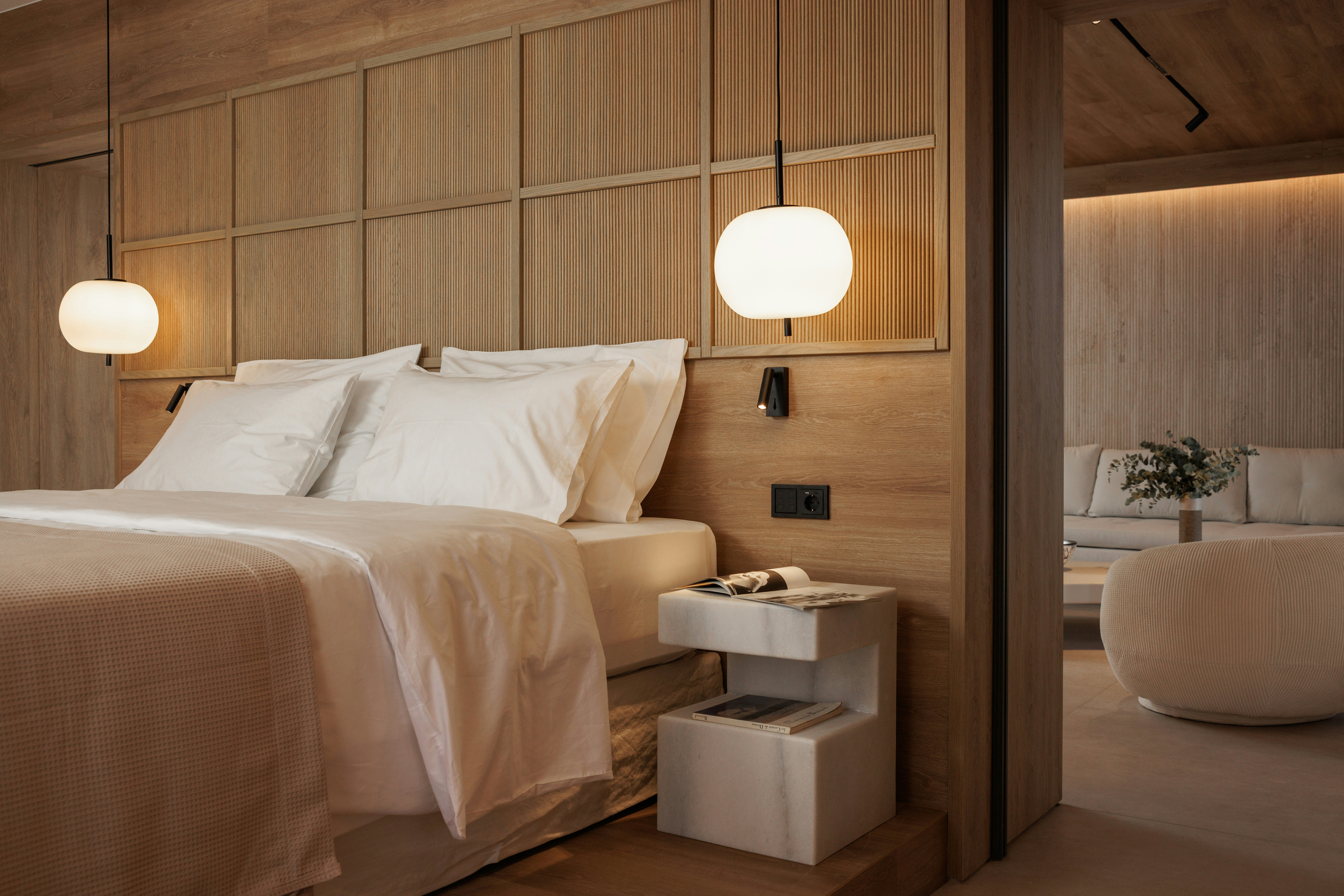 Cedar Forest Suite | Private Pool | Naxos Town View