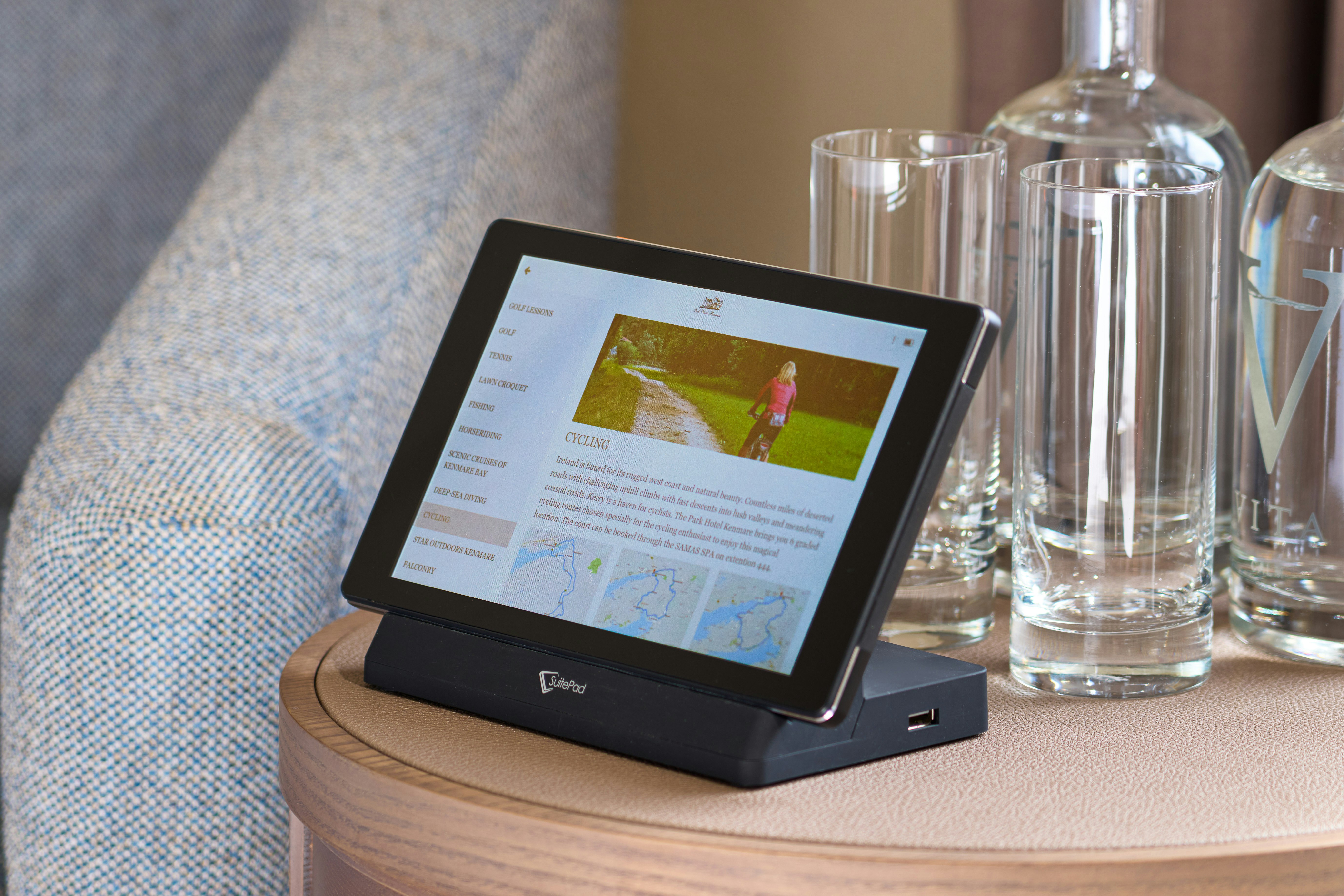 In-Room Information Pad