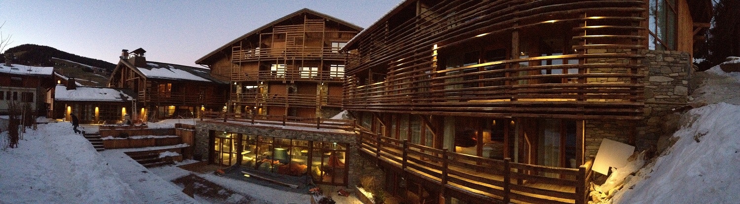 Hotel's Facade and Terrace