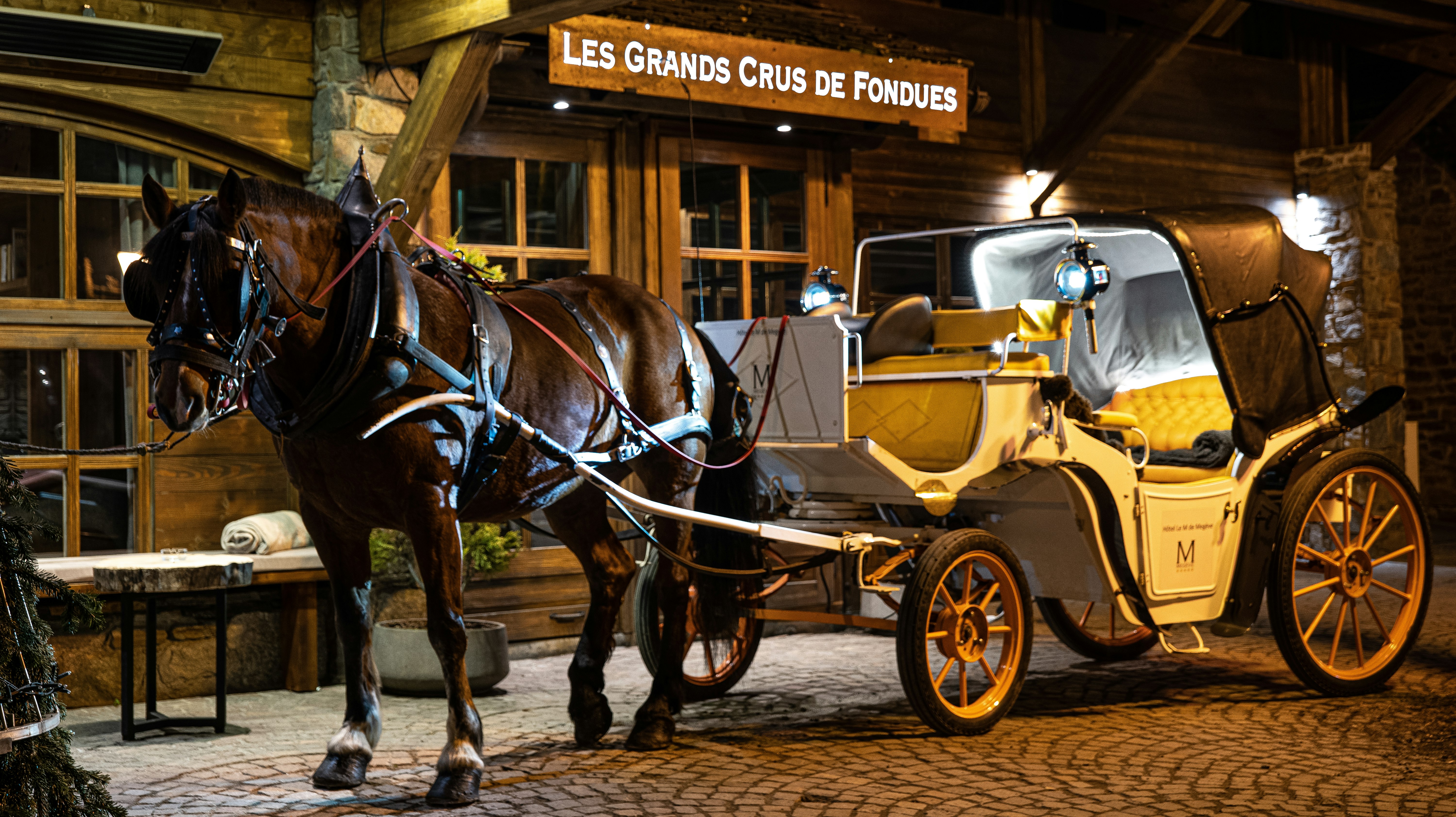 The M de Megeve's Caleche