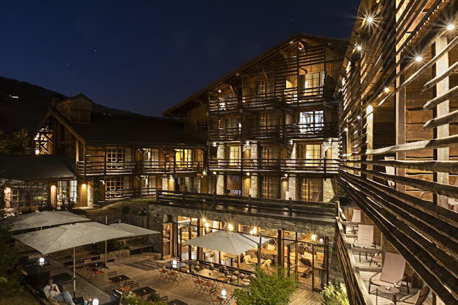 Exterior View By Night