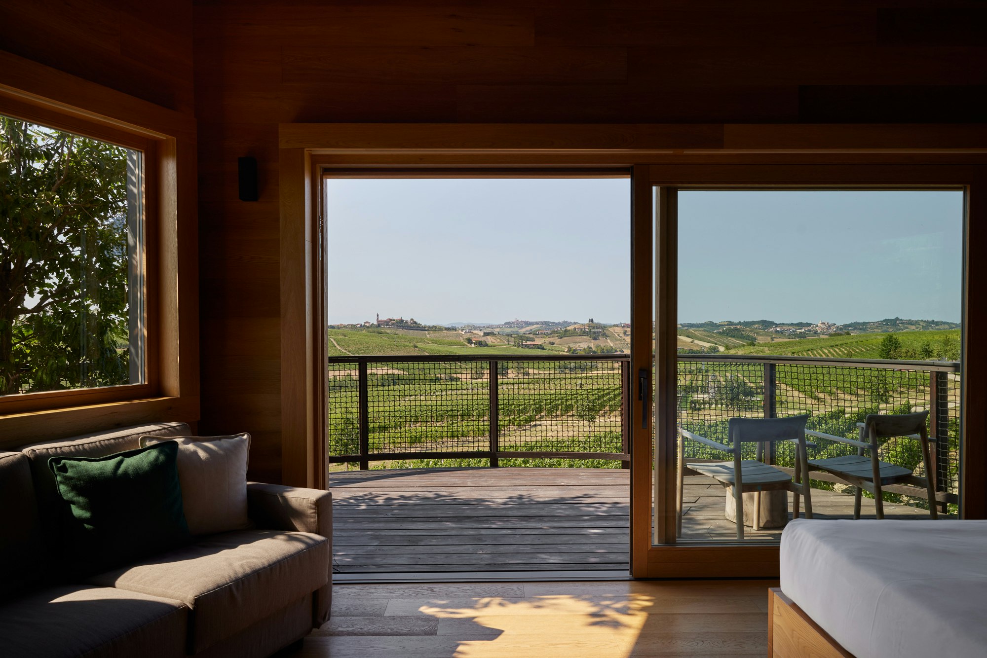 Suspended House In The Vineyards - Bedroom