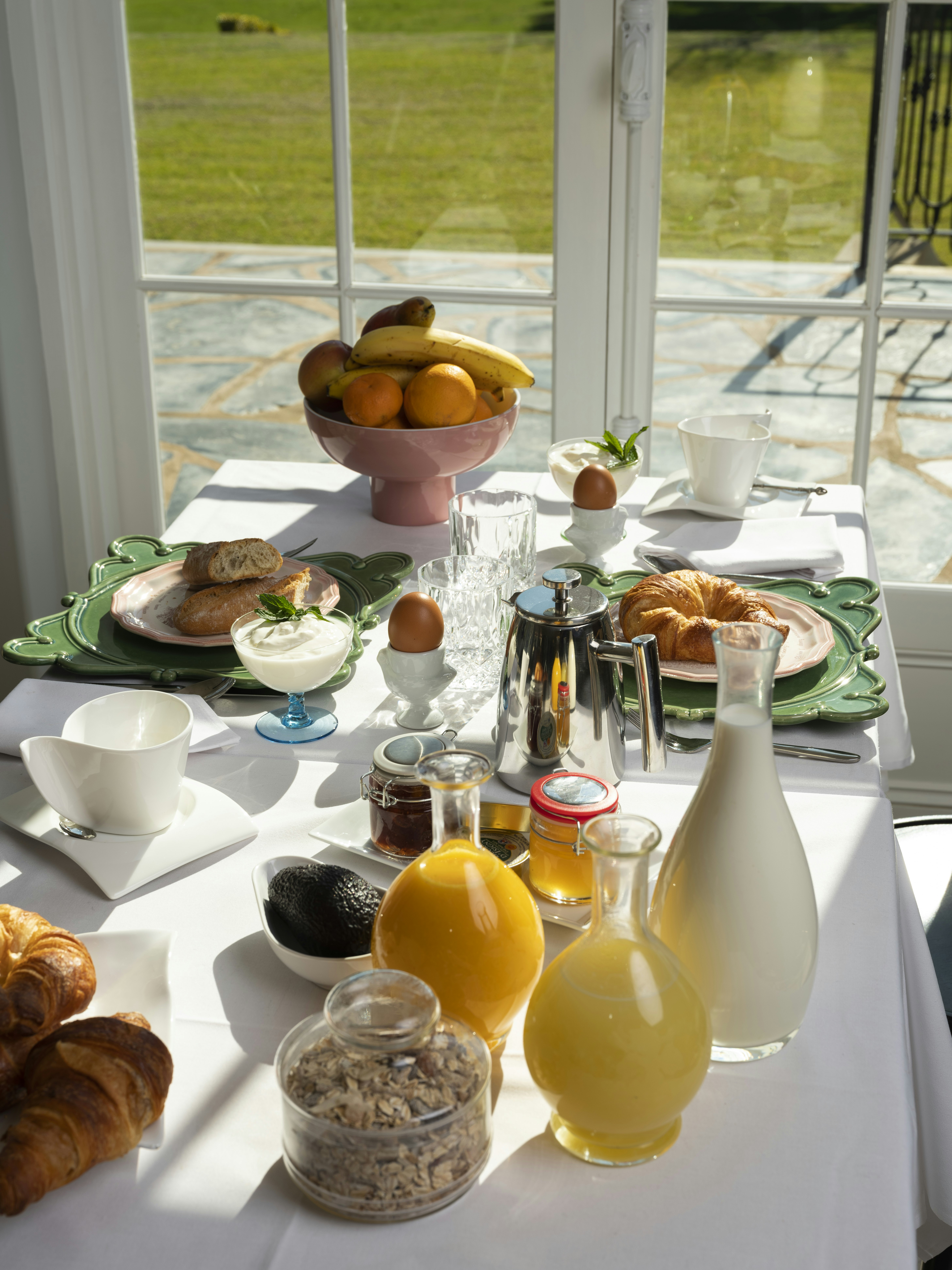 Petit Dejeuner Breakfast - The Orangerie