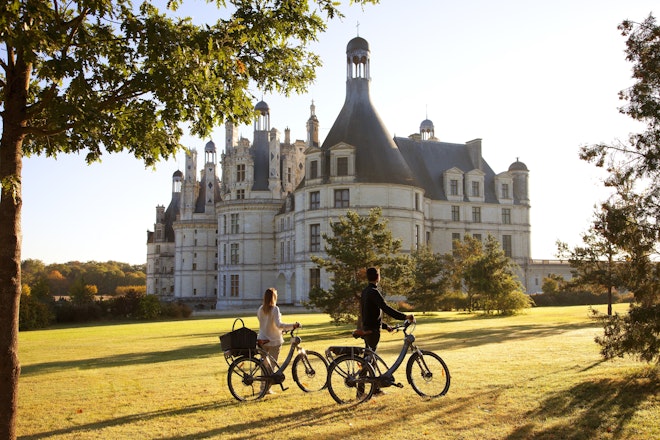 Biking in Chambord