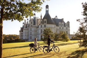 Biking in Chambord