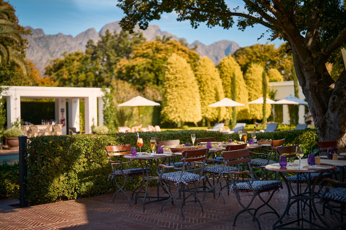 Leeu House The Consevatory Terrace To Pool