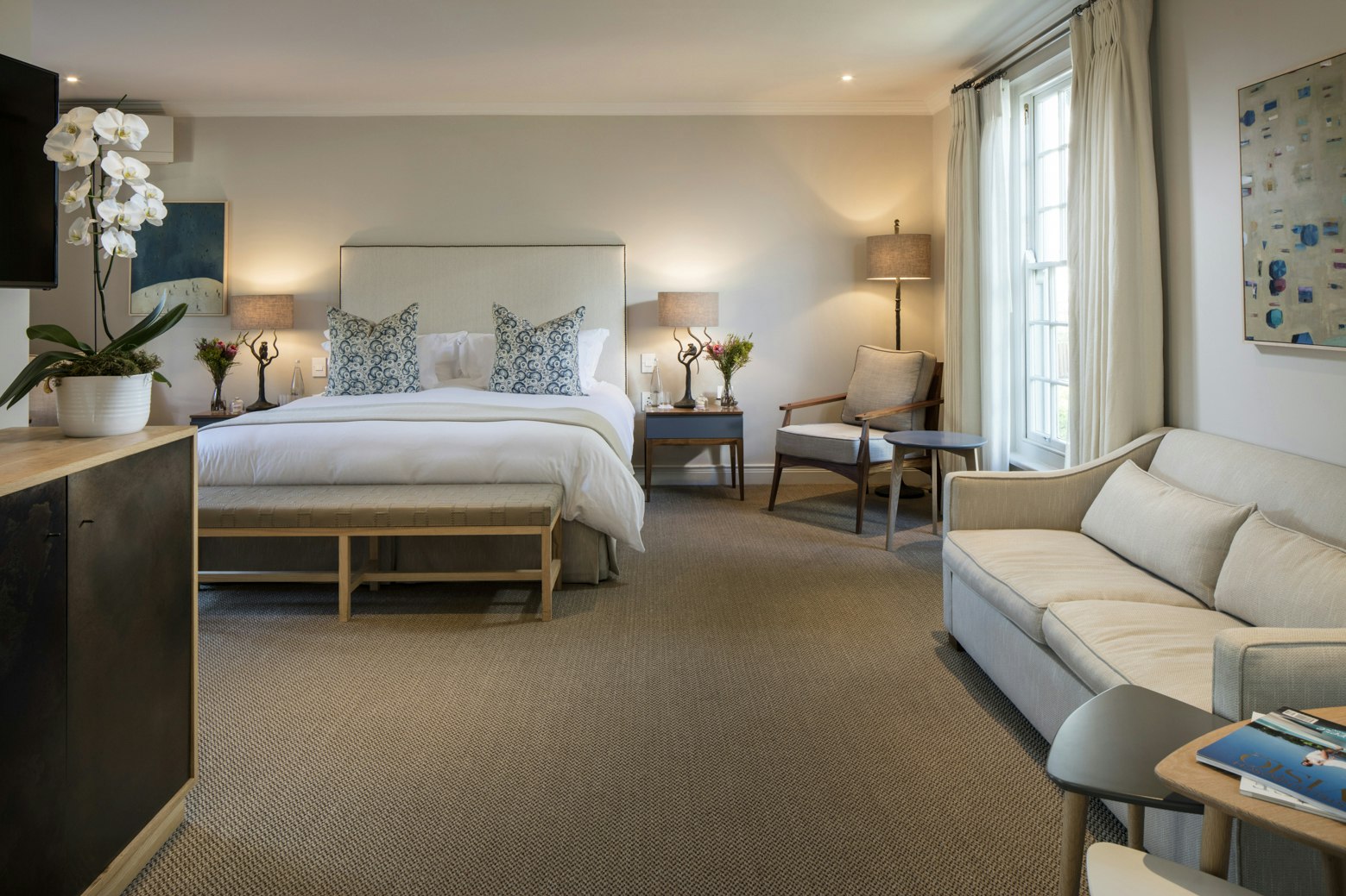 Deluxe with Terrace - Living Area