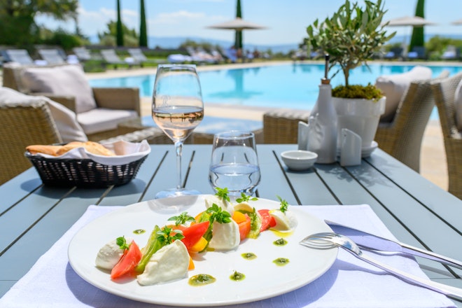 Lunch by the Pool