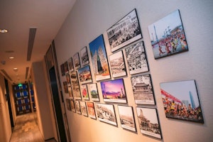 Lobby Photo Wall
