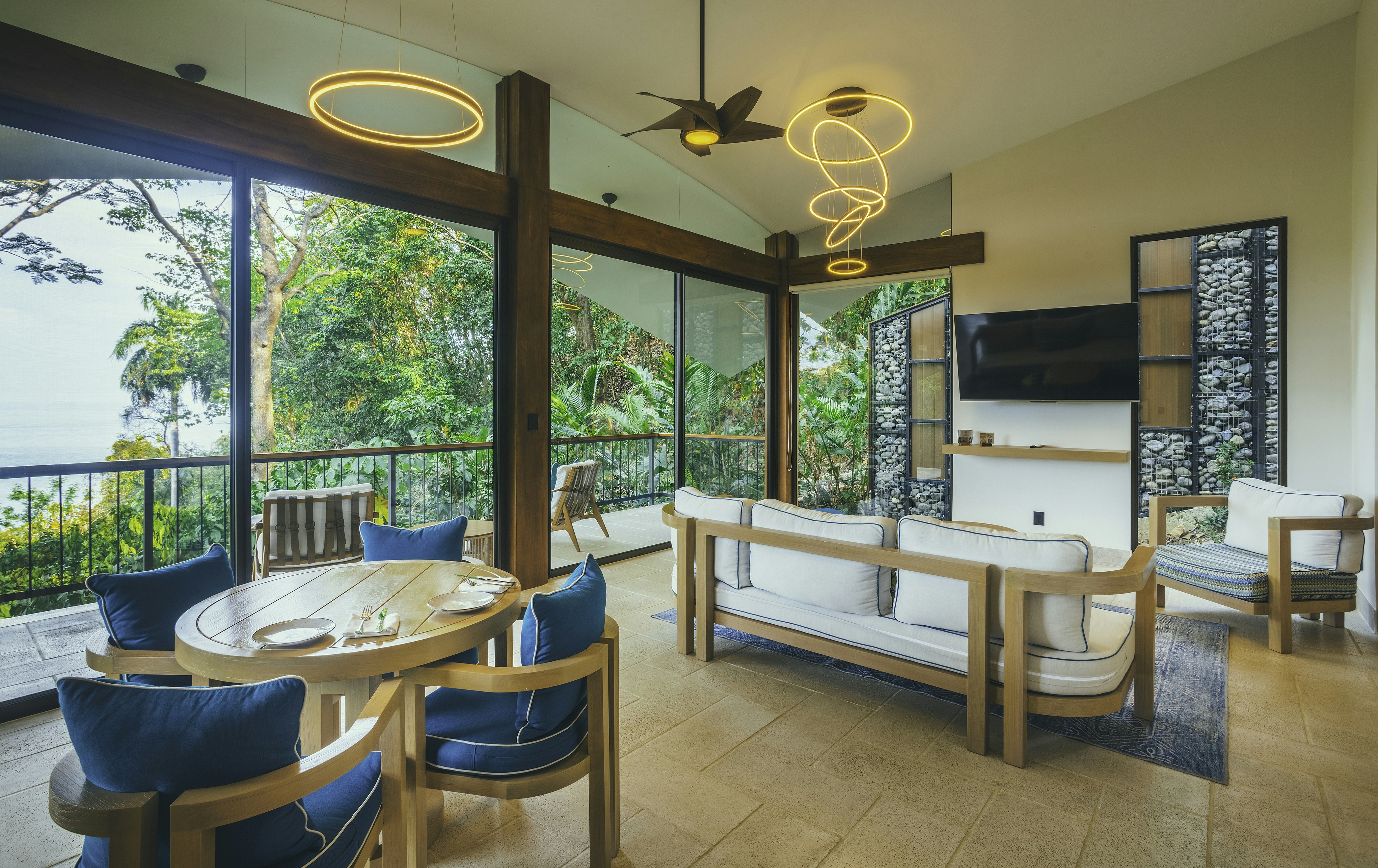 Villa - Dining & Living Area