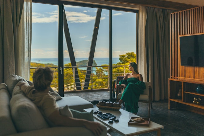 Penthouse Ocean View Suite - Living Area