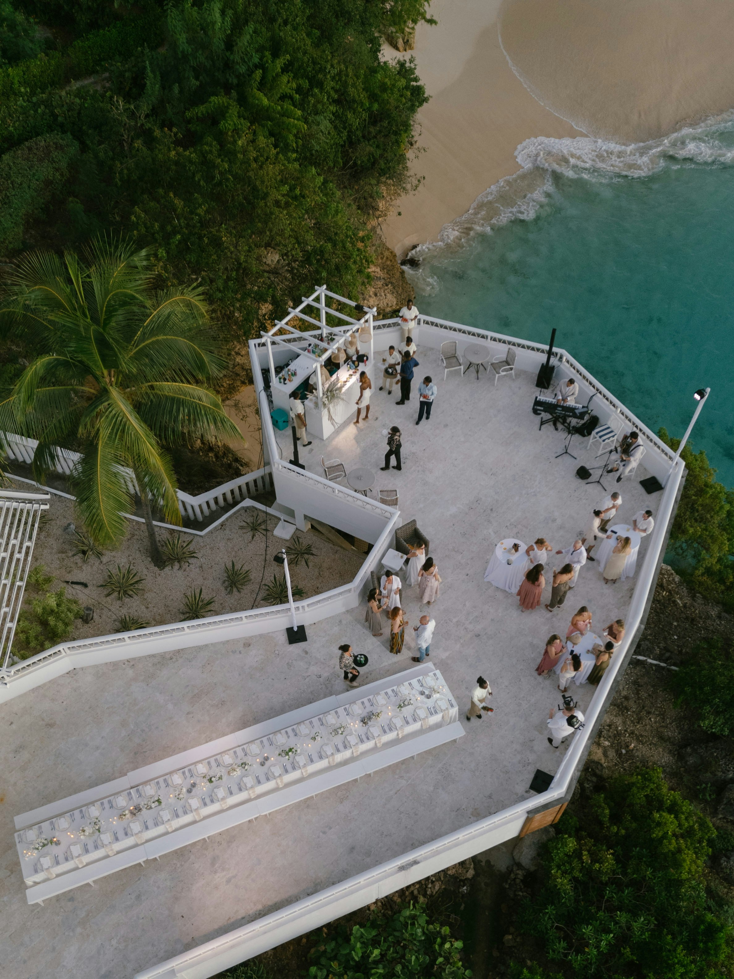 Celeste by Kerth Gumbs - Cocktail Party Setup