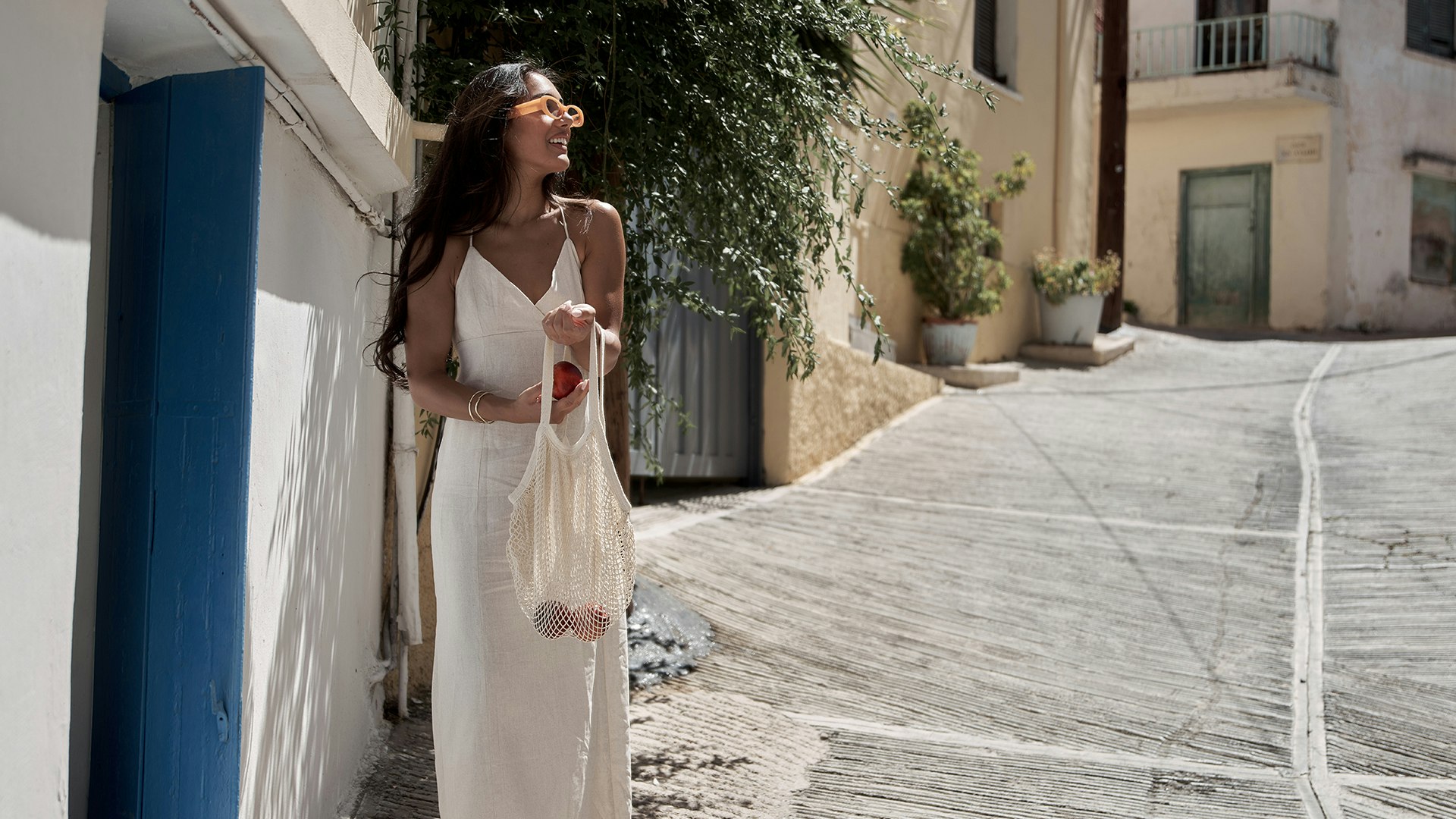 Charming Archanes street crossing Manili Boutique Suites