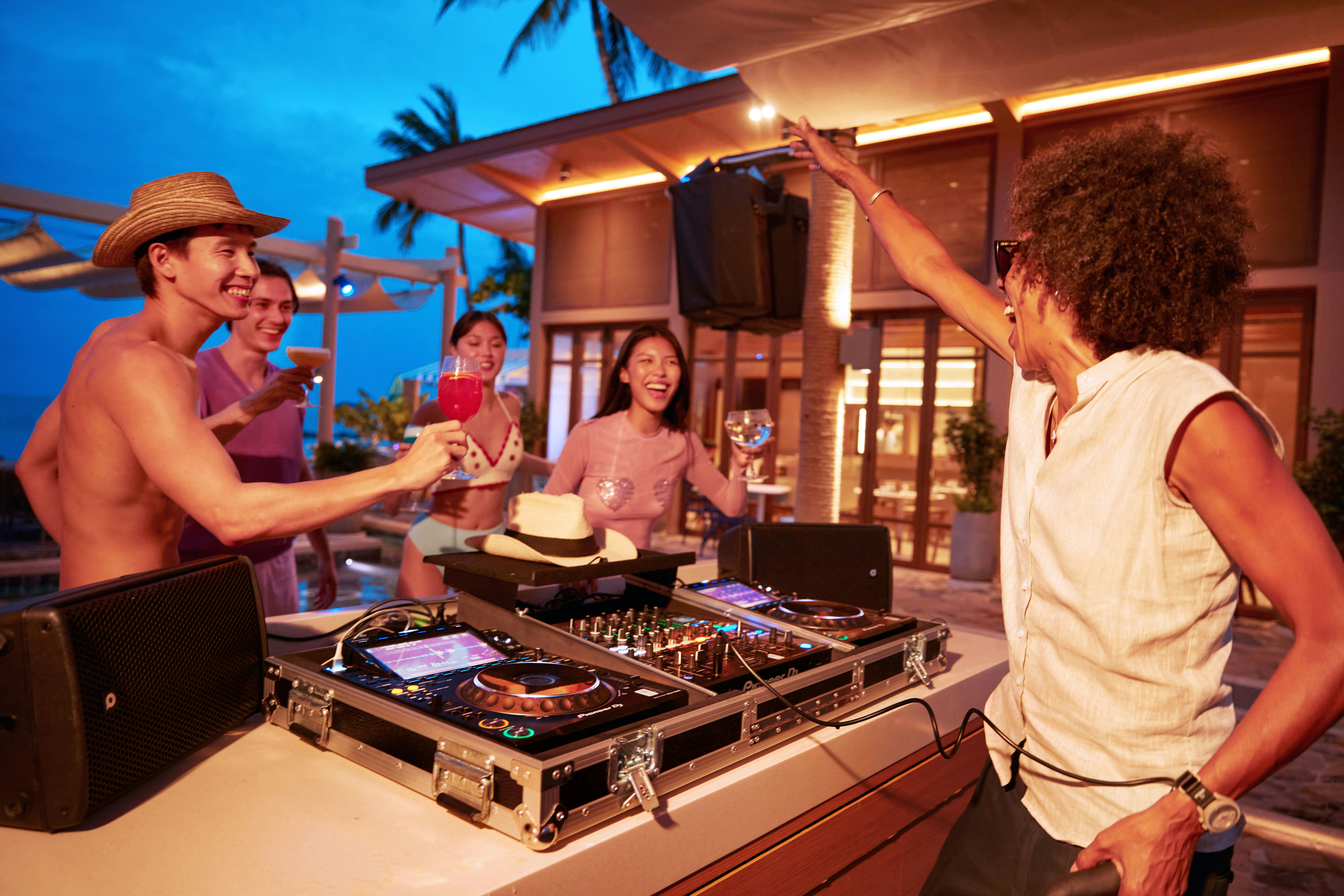 Beach Club DJ Booth