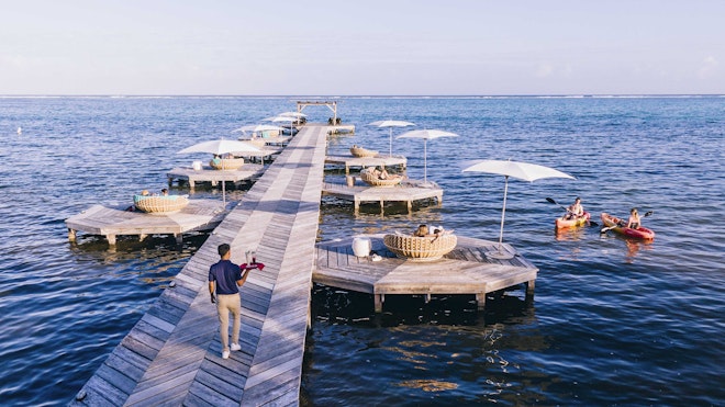 View of Private Pier