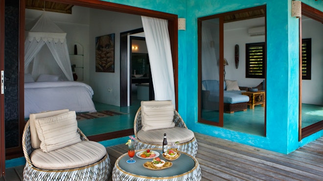 Luxury  Beachfront Suite Terrace