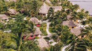 Aerial View of Gardens and SeaBreeze Casitas