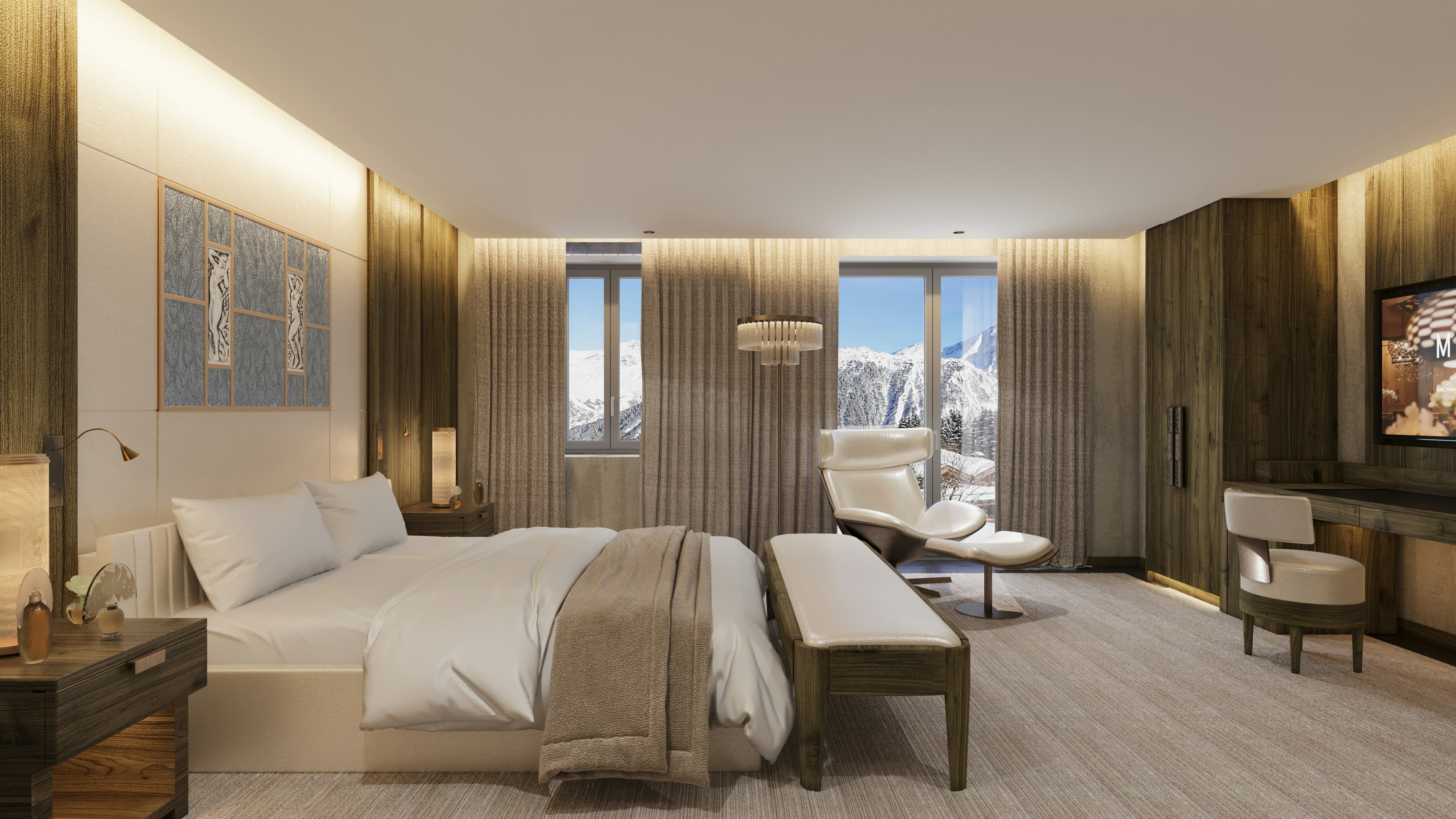 Lalique Exclusive Suite - Master Bedroom