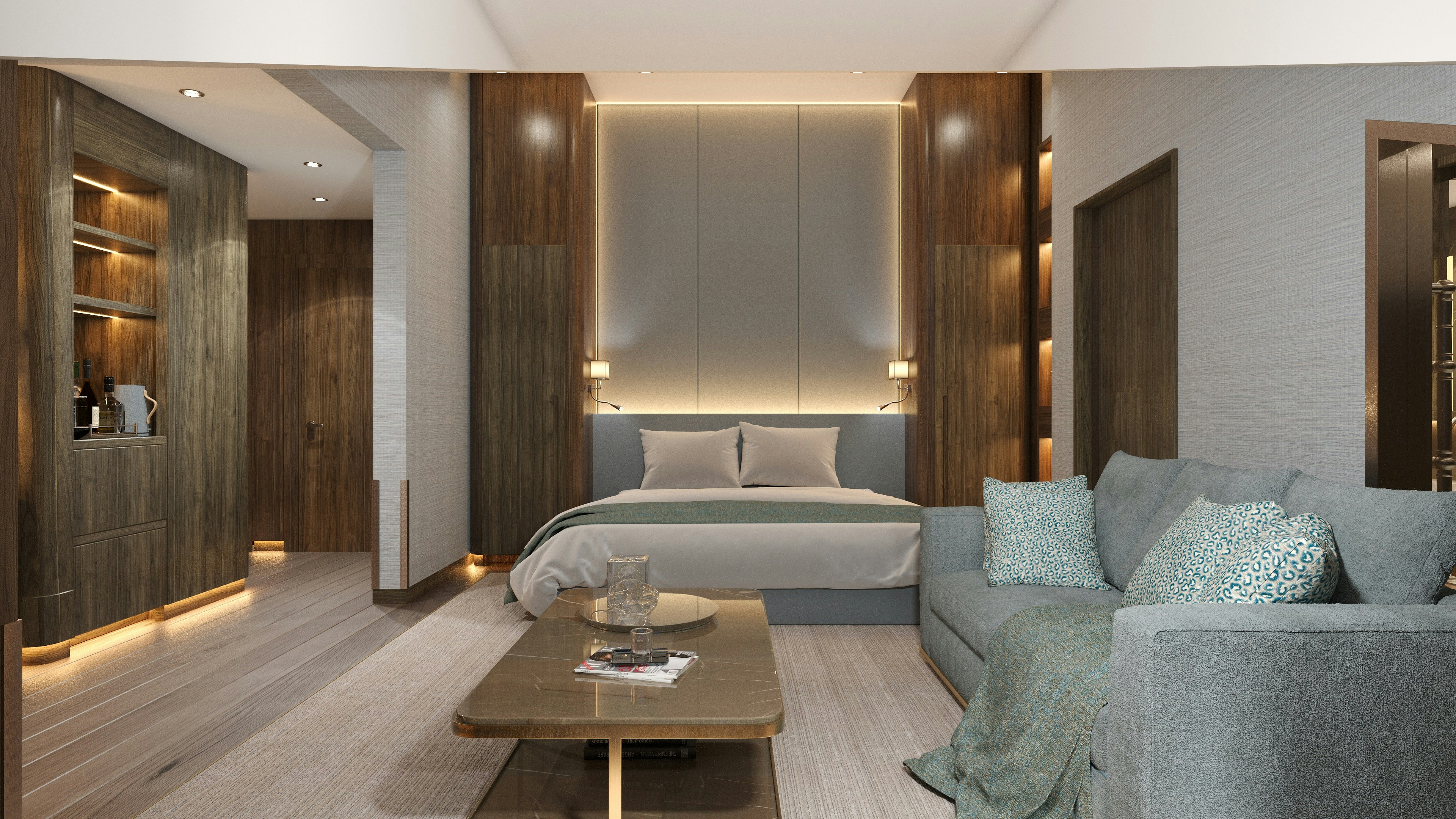 Lalique Apartment - Bedroom