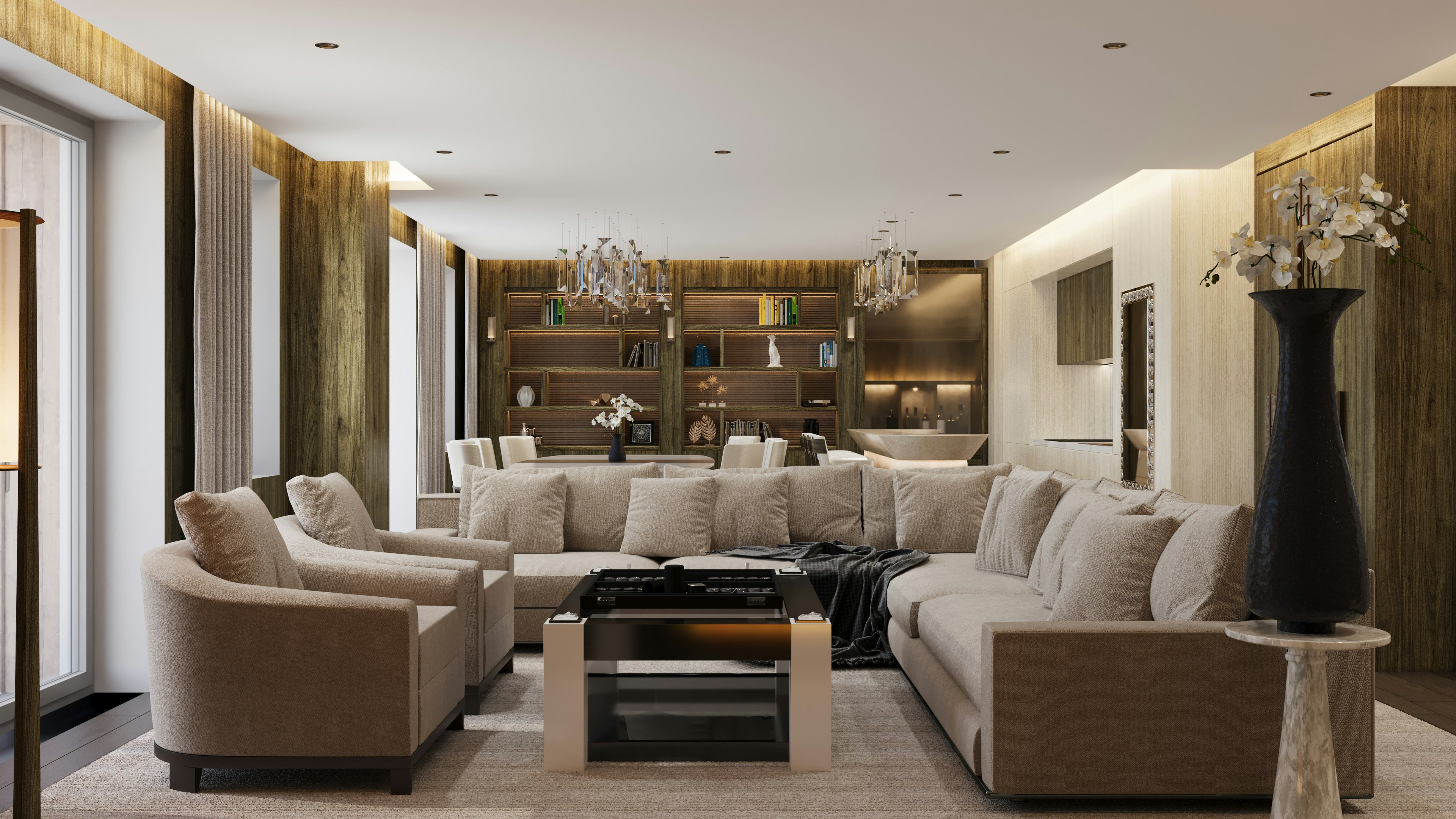 Lalique Exclusive Suite - Living Area