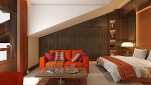 Lalique Apartment - Living Area