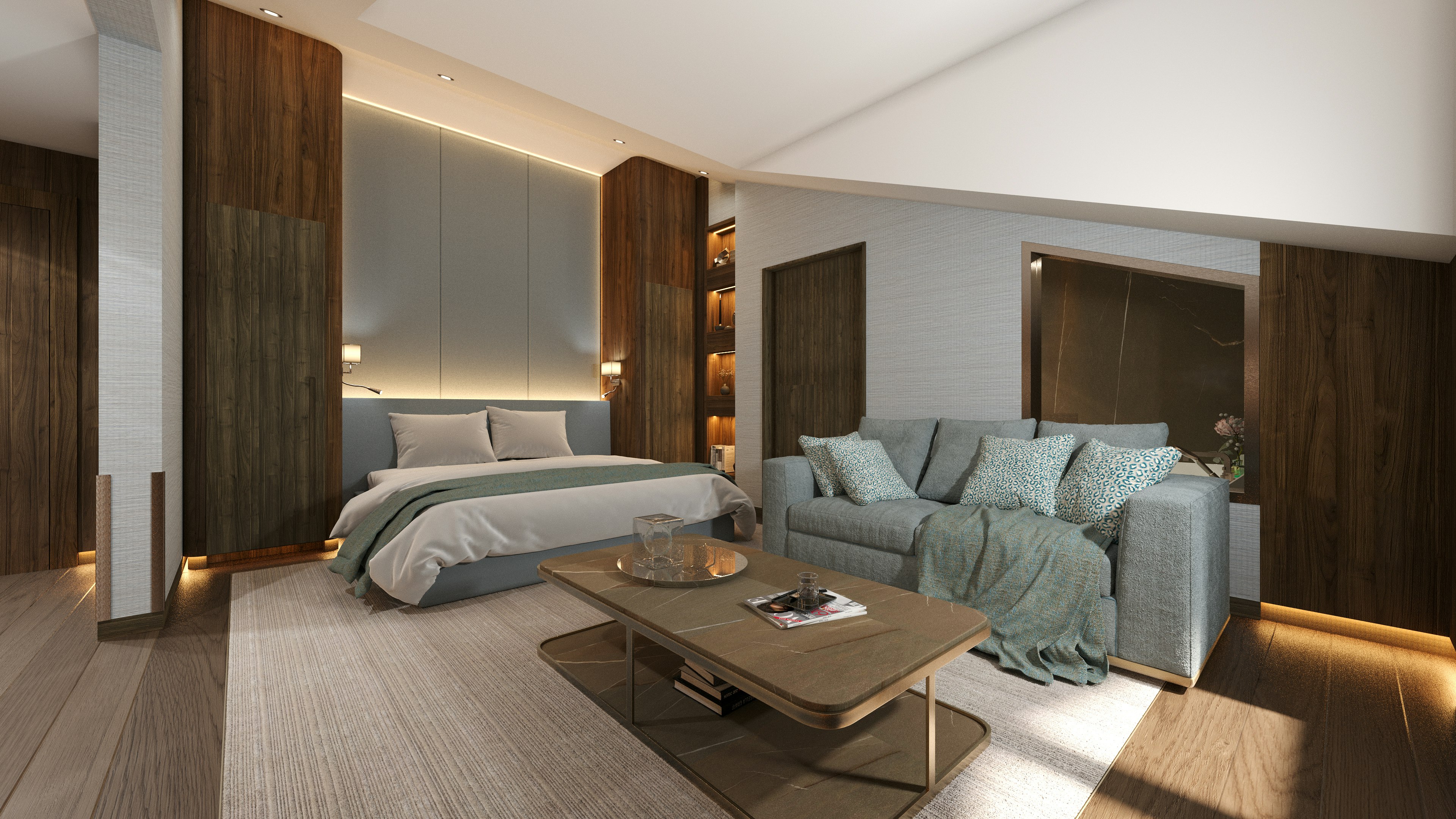 Lalique Apartment - Bedroom