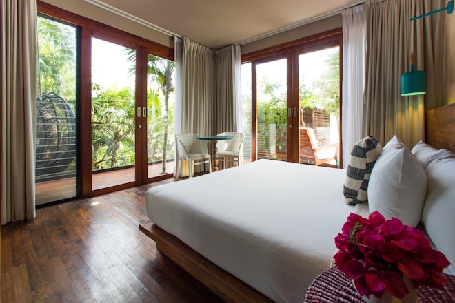 Garden View Room with Plunge Pool - Bedroom