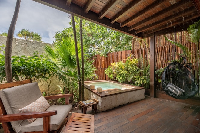 Jungle View Room with Plunge Pool - Terrace & Pool