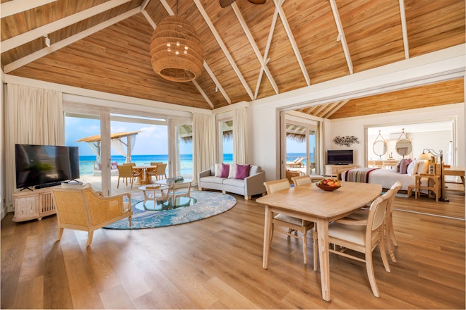 Two Bedroom Ocean Residence with Pool - Living Area