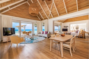 Two Bedroom Ocean Residence with Pool - Living Area